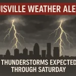 Louisville Weather Alert: Thunderstorms Expected Through Saturday
