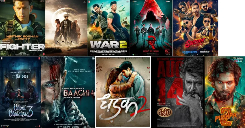 Upcoming Bollywood Movies 2024–2025 | Latest Releases & New Trailers
