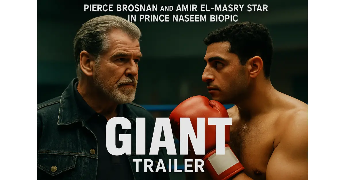 GIANT Trailer: Pierce Brosnan and Amir El-Masry Star in Prince Naseem Biopic