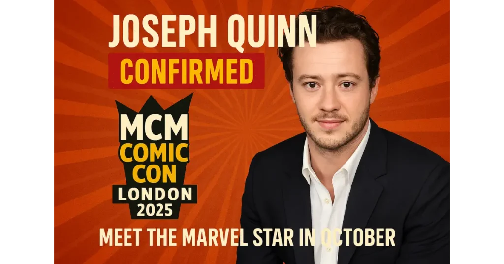 Joseph Quinn Confirmed for MCM Comic Con London 2025