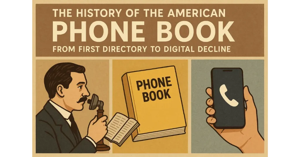 The History of the American Phone Book | From First Directory to Digital Decline
