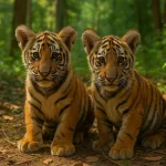 Tiger Cubs Spotted in Thailand’s Forest: A Conservation Success Story