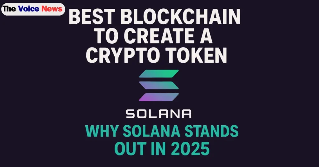Best Blockchain to Create a Crypto Token: Why Solana Stands Out in 2025